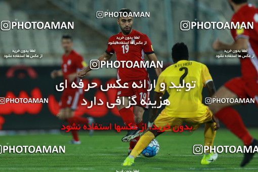 890569, Tehran, , International friendly match، Iran 2 - 0 Togo on 2017/10/05 at Azadi Stadium