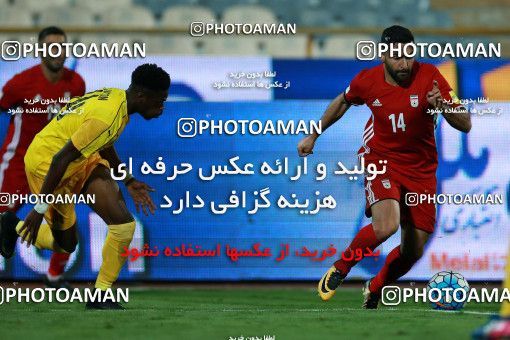 891235, Tehran, , International friendly match، Iran 2 - 0 Togo on 2017/10/05 at Azadi Stadium