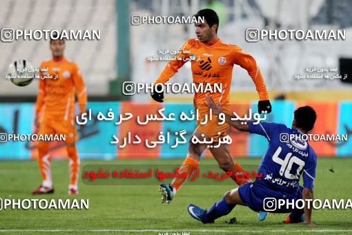 893402, لیگ برتر فوتبال ایران، Persian Gulf Cup، Week 19، Second Leg، 2012/01/15، Tehran، Azadi Stadium، Esteghlal 0 - ۱ Mes Kerman
