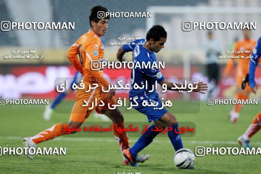 893519, لیگ برتر فوتبال ایران، Persian Gulf Cup، Week 19، Second Leg، 2012/01/15، Tehran، Azadi Stadium، Esteghlal 0 - ۱ Mes Kerman