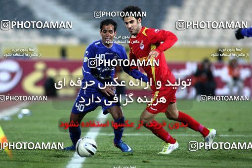 893662, لیگ برتر فوتبال ایران، Persian Gulf Cup، Week 21، Second Leg، 2012/01/25، Tehran، Azadi Stadium، Esteghlal 2 - ۱ Foulad Khouzestan
