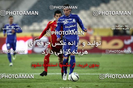 902715, لیگ برتر فوتبال ایران، Persian Gulf Cup، Week 21، Second Leg، 2012/01/25، Tehran، Azadi Stadium، Esteghlal 2 - ۱ Foulad Khouzestan