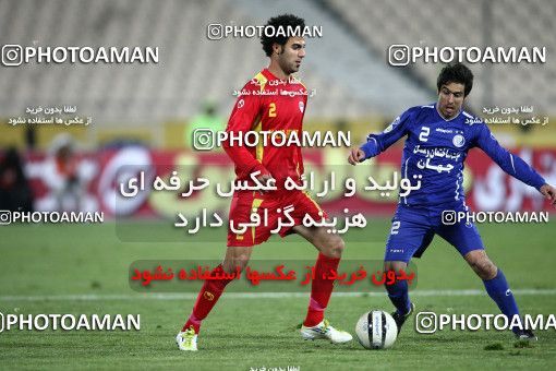 902753, Tehran, [*parameter:4*], لیگ برتر فوتبال ایران، Persian Gulf Cup، Week 21، Second Leg، Esteghlal 2 v 1 Foulad Khouzestan on 2012/01/25 at Azadi Stadium