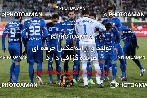 1052145, لیگ برتر فوتبال ایران، Persian Gulf Cup، Week 21، Second Leg، 2012/01/25، Tehran، Azadi Stadium، Esteghlal 2 - ۱ Foulad Khouzestan