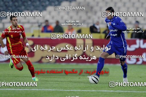 1052007, لیگ برتر فوتبال ایران، Persian Gulf Cup، Week 21، Second Leg، 2012/01/25، Tehran، Azadi Stadium، Esteghlal 2 - ۱ Foulad Khouzestan
