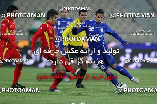 1052256, لیگ برتر فوتبال ایران، Persian Gulf Cup، Week 21، Second Leg، 2012/01/25، Tehran، Azadi Stadium، Esteghlal 2 - ۱ Foulad Khouzestan