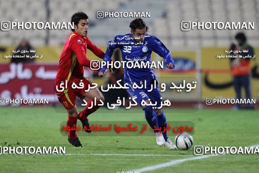 1051998, لیگ برتر فوتبال ایران، Persian Gulf Cup، Week 21، Second Leg، 2012/01/25، Tehran، Azadi Stadium، Esteghlal 2 - ۱ Foulad Khouzestan