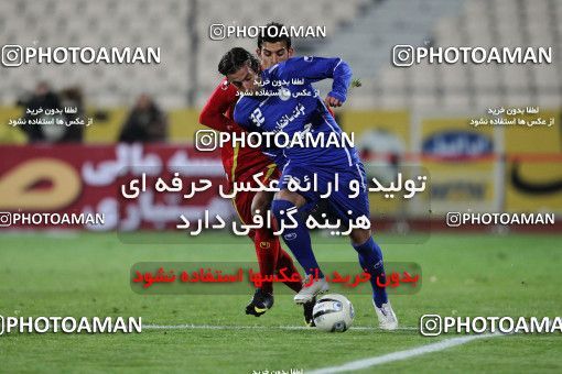 1052023, لیگ برتر فوتبال ایران، Persian Gulf Cup، Week 21، Second Leg، 2012/01/25، Tehran، Azadi Stadium، Esteghlal 2 - ۱ Foulad Khouzestan