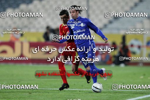 1052114, لیگ برتر فوتبال ایران، Persian Gulf Cup، Week 21، Second Leg، 2012/01/25، Tehran، Azadi Stadium، Esteghlal 2 - ۱ Foulad Khouzestan