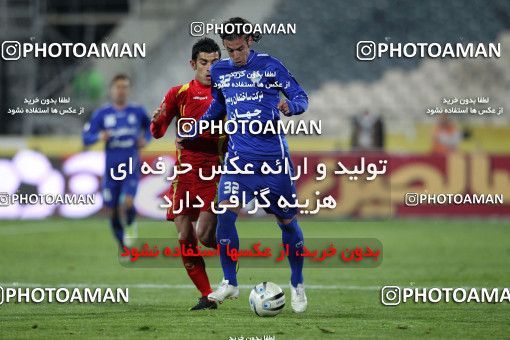 1052140, لیگ برتر فوتبال ایران، Persian Gulf Cup، Week 21، Second Leg، 2012/01/25، Tehran، Azadi Stadium، Esteghlal 2 - ۱ Foulad Khouzestan