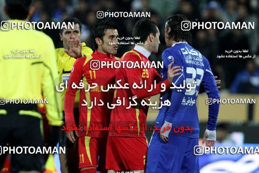 1052316, لیگ برتر فوتبال ایران، Persian Gulf Cup، Week 21، Second Leg، 2012/01/25، Tehran، Azadi Stadium، Esteghlal 2 - ۱ Foulad Khouzestan