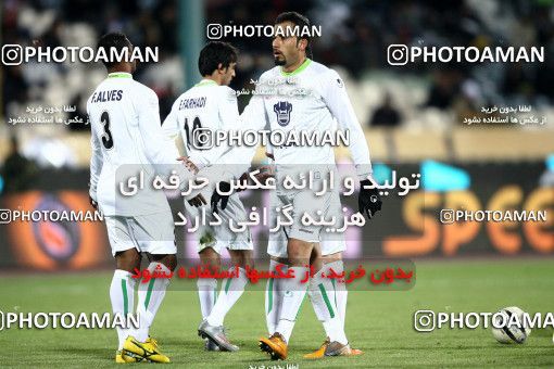 893699, لیگ برتر فوتبال ایران، Persian Gulf Cup، Week 21، Second Leg، 2012/01/29، Tehran، Azadi Stadium، Persepolis 0 - 0 Zob Ahan Esfahan