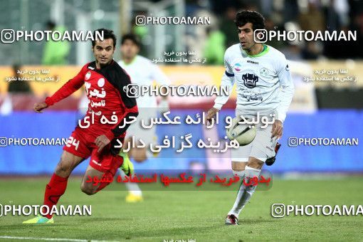 893749, لیگ برتر فوتبال ایران، Persian Gulf Cup، Week 21، Second Leg، 2012/01/29، Tehran، Azadi Stadium، Persepolis 0 - 0 Zob Ahan Esfahan