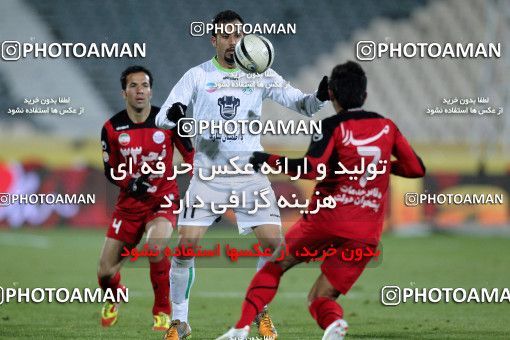 967262, لیگ برتر فوتبال ایران، Persian Gulf Cup، Week 21، Second Leg، 2012/01/29، Tehran، Azadi Stadium، Persepolis 0 - 0 Zob Ahan Esfahan