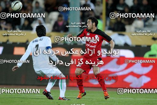967274, لیگ برتر فوتبال ایران، Persian Gulf Cup، Week 21، Second Leg، 2012/01/29، Tehran، Azadi Stadium، Persepolis 0 - 0 Zob Ahan Esfahan
