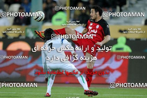 967237, لیگ برتر فوتبال ایران، Persian Gulf Cup، Week 21، Second Leg، 2012/01/29، Tehran، Azadi Stadium، Persepolis 0 - 0 Zob Ahan Esfahan