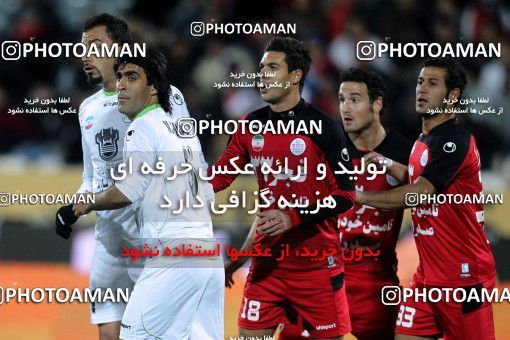 967153, لیگ برتر فوتبال ایران، Persian Gulf Cup، Week 21، Second Leg، 2012/01/29، Tehran، Azadi Stadium، Persepolis 0 - 0 Zob Ahan Esfahan