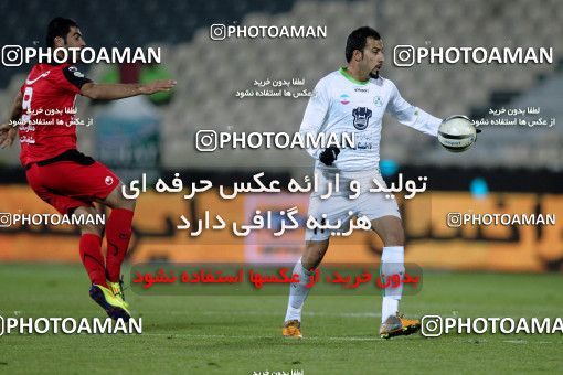 967121, لیگ برتر فوتبال ایران، Persian Gulf Cup، Week 21، Second Leg، 2012/01/29، Tehran، Azadi Stadium، Persepolis 0 - 0 Zob Ahan Esfahan