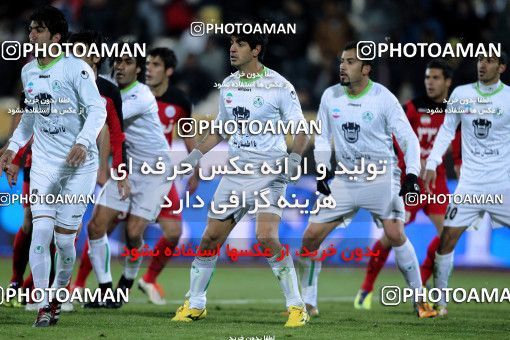 967152, لیگ برتر فوتبال ایران، Persian Gulf Cup، Week 21، Second Leg، 2012/01/29، Tehran، Azadi Stadium، Persepolis 0 - 0 Zob Ahan Esfahan