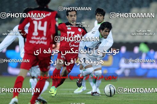 967135, لیگ برتر فوتبال ایران، Persian Gulf Cup، Week 21، Second Leg، 2012/01/29، Tehran، Azadi Stadium، Persepolis 0 - 0 Zob Ahan Esfahan
