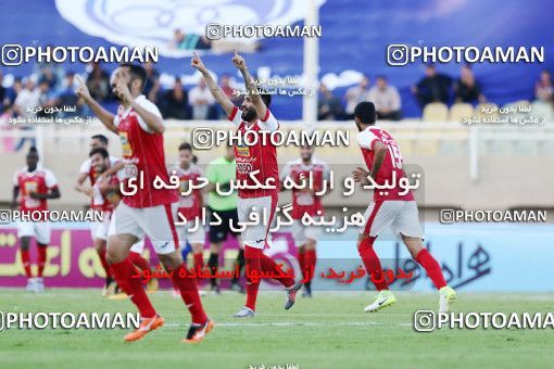 992186, Ahvaz, [*parameter:4*], لیگ برتر فوتبال ایران، Persian Gulf Cup، Week 9، First Leg، Esteghlal Khouzestan 1 v 3 Persepolis on 2017/10/12 at Ahvaz Ghadir Stadium