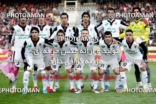 900721, لیگ برتر فوتبال ایران، Persian Gulf Cup، Week 19، Second Leg، 2012/01/11، Tehran، Azadi Stadium، Persepolis 4 - ۱ Shahin Boushehr