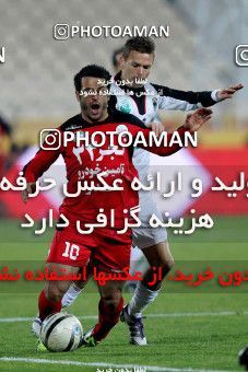 967380, لیگ برتر فوتبال ایران، Persian Gulf Cup، Week 19، Second Leg، 2012/01/11، Tehran، Azadi Stadium، Persepolis 4 - ۱ Shahin Boushehr