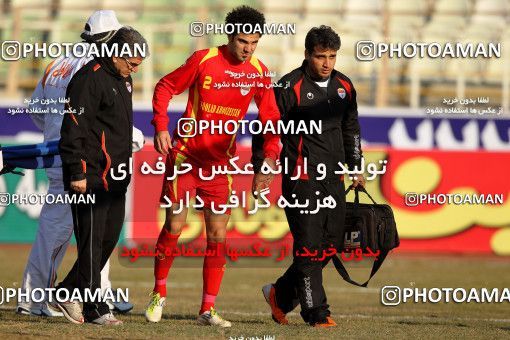 901354, لیگ برتر فوتبال ایران، Persian Gulf Cup، Week 19، Second Leg، 2012/01/15، Tehran، Shahid Dastgerdi Stadium، Naft Tehran 1 - 3 Foulad Khouzestan