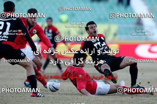 901496, Tabriz, [*parameter:4*], لیگ برتر فوتبال ایران، Persian Gulf Cup، Week 20، Second Leg، Shahrdari Tabriz 2 v 2 Persepolis on 2012/01/16 at Yadegar-e Emam Stadium