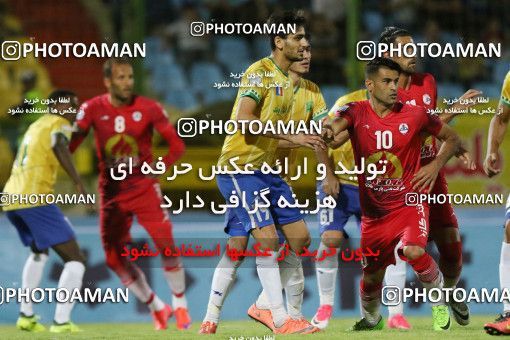 906700, Tehran, Iran, Iran Pro League، Persian Gulf Cup، 2017-18 season، First Leg، Week 9، Sanat Naft Abadan ۱ v ۰ Naft Tehran on 2017/10/13 at Takhti Stadium Abadan