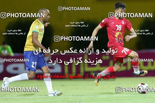 906332, Tehran, Iran, لیگ برتر فوتبال ایران، Persian Gulf Cup، Week 9، First Leg، Sanat Naft Abadan 1 v 0 Naft Tehran on 2017/10/13 at Takhti Stadium Abadan