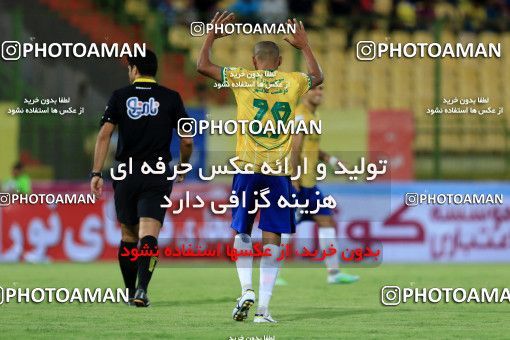 903298, Tehran, Iran, لیگ برتر فوتبال ایران، Persian Gulf Cup، Week 9، First Leg، Sanat Naft Abadan 1 v 0 Naft Tehran on 2017/10/13 at Takhti Stadium Abadan