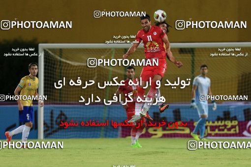 903205, Tehran, Iran, لیگ برتر فوتبال ایران، Persian Gulf Cup، Week 9، First Leg، Sanat Naft Abadan 1 v 0 Naft Tehran on 2017/10/13 at Takhti Stadium Abadan