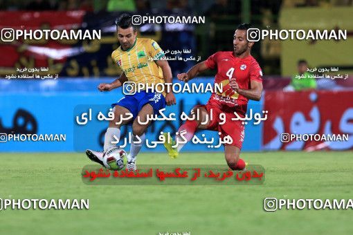 903142, Tehran, Iran, لیگ برتر فوتبال ایران، Persian Gulf Cup، Week 9، First Leg، Sanat Naft Abadan 1 v 0 Naft Tehran on 2017/10/13 at Takhti Stadium Abadan