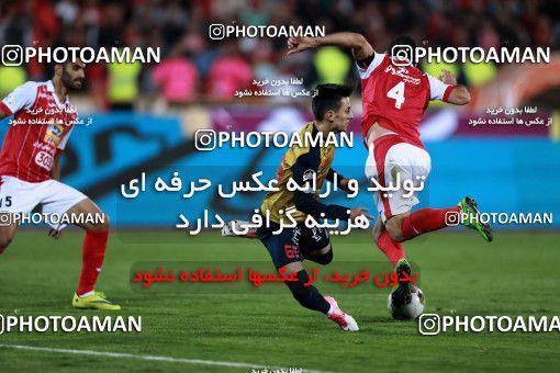 907417, Tehran, , جام حذفی فوتبال ایران, 1/16 stage, Khorramshahr Cup, Persepolis 2 v 0 Naft Tehran on 2017/10/21 at Azadi Stadium