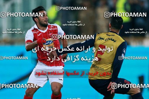 915593, Tehran, , جام حذفی فوتبال ایران, 1/16 stage, Khorramshahr Cup, Persepolis 2 v 0 Naft Tehran on 2017/10/21 at Azadi Stadium