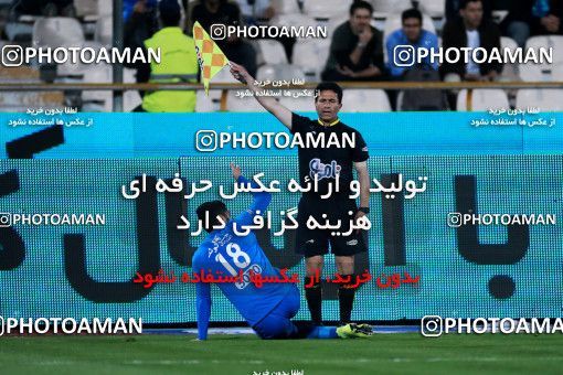 919122, Tehran, [*parameter:4*], لیگ برتر فوتبال ایران، Persian Gulf Cup، Week 11، First Leg، Esteghlal 2 v 0 Naft Tehran on 2017/10/31 at Azadi Stadium
