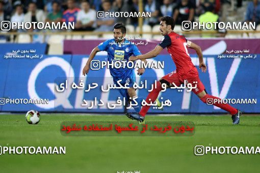 1076897, Tehran, [*parameter:4*], لیگ برتر فوتبال ایران، Persian Gulf Cup، Week 11، First Leg، Esteghlal 2 v 0 Naft Tehran on 2017/10/31 at Azadi Stadium