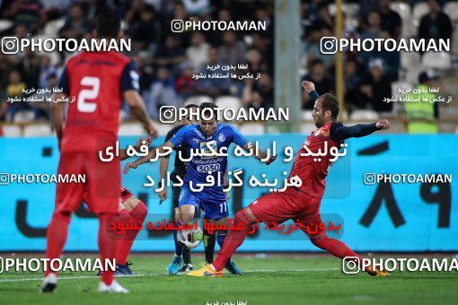 1076867, Tehran, [*parameter:4*], لیگ برتر فوتبال ایران، Persian Gulf Cup، Week 11، First Leg، Esteghlal 2 v 0 Naft Tehran on 2017/10/31 at Azadi Stadium