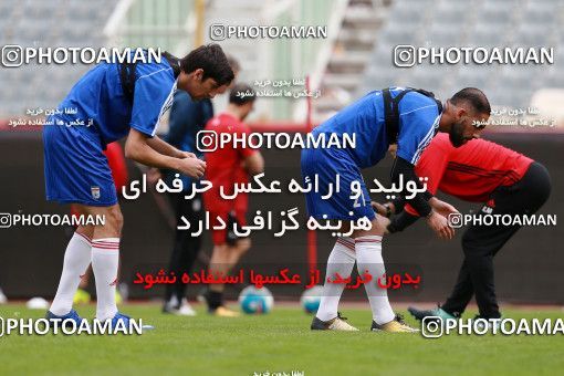 924716, جلسه تمرینی تیم ملی فوتبال ایران, 1396/08/13, , تهران, ورزشگاه آزادی