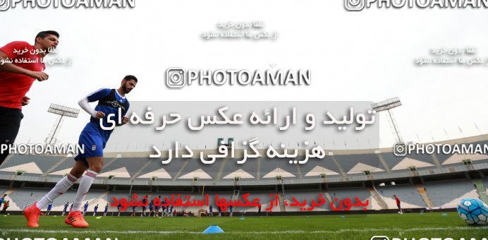 924709, جلسه تمرینی تیم ملی فوتبال ایران, 1396/08/13, , تهران, ورزشگاه آزادی