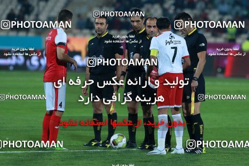 952720, لیگ برتر فوتبال ایران، Persian Gulf Cup، Week 12، First Leg، 2017/11/20، Tehran، Azadi Stadium، Persepolis 0 - 0 Padideh Mashhad