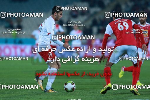 952857, لیگ برتر فوتبال ایران، Persian Gulf Cup، Week 12، First Leg، 2017/11/20، Tehran، Azadi Stadium، Persepolis 0 - 0 Padideh Mashhad