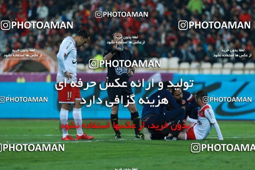 952881, لیگ برتر فوتبال ایران، Persian Gulf Cup، Week 12، First Leg، 2017/11/20، Tehran، Azadi Stadium، Persepolis 0 - 0 Padideh Mashhad