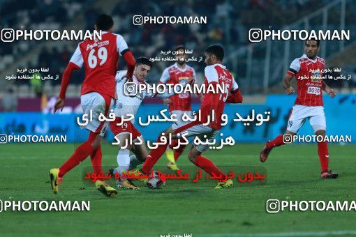 953018, لیگ برتر فوتبال ایران، Persian Gulf Cup، Week 12، First Leg، 2017/11/20، Tehran، Azadi Stadium، Persepolis 0 - 0 Padideh Mashhad