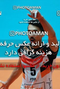 954423, Tehran, Iran, Iran Volleyball Super League، Shahid Hojaji Cup، 2017-18 season، First Leg، Week 3، Sarmayeh Bank 3 v ۱ Paykan on 2017/10/18 at Volleyball House of Tehran