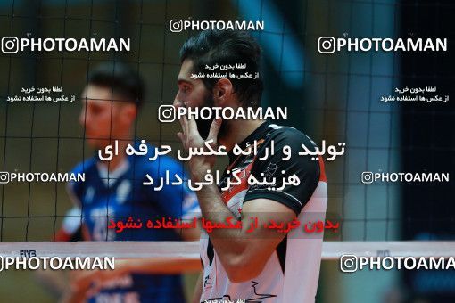 954214, Tehran, Iran, Iran Volleyball Super League، Shahid Hojaji Cup، 2017-18 season، First Leg، Week 3، Sarmayeh Bank 3 v ۱ Paykan on 2017/10/18 at Volleyball House of Tehran