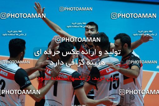 955570, Tehran, Iran, Iran Volleyball Super League، Shahid Hojaji Cup، 2017-18 season، First Leg، Week 5، Saipa ۱ v 3 Sarmayeh Bank on 2017/11/01 at Volleyball House of Tehran