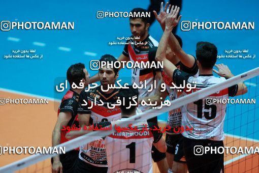 955890, Tehran, Iran, Iran Volleyball Super League، Shahid Hojaji Cup، 2017-18 season، First Leg، Week 5، Saipa ۱ v 3 Sarmayeh Bank on 2017/11/01 at Volleyball House of Tehran