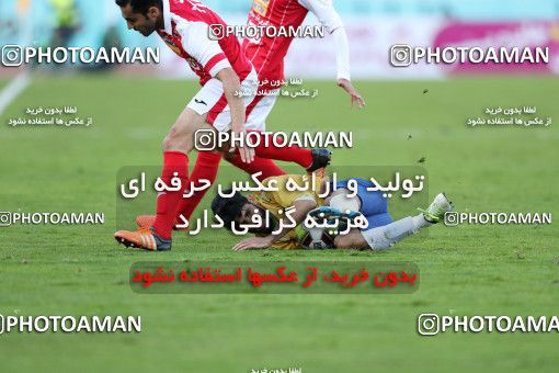 999166, Tehran, , Iranian Hazfi Cup, 1.4 round, Khorramshahr Cup, Persepolis ۱ v ۱ Sanat Naft Abadan on 2017/12/19 at Azadi Stadium